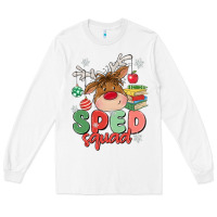 White sped squad Long Sleeve Tee - MaliasSmallBusiness