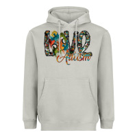 Moon Dust love autism Heavyweight Hoodie - SublimationCraftShop