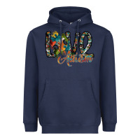 Navy love autism Heavyweight Hoodie - SublimationCraftShop