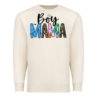 Sandshell boy mama white Premium Sweatshirt - JahusDesignShop