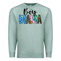 Seafoam boy mama white Premium Sweatshirt - JahusDesignShop