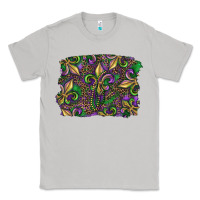 Moon Dust Mardi Gras Fleur De Lis Classic Tee - RanaPortraitStore