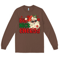 Chestnut big nick energy Long Sleeve Tee - MaliasSmallBusiness