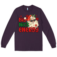 Plum big nick energy Long Sleeve Tee - MaliasSmallBusiness