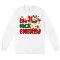 White big nick energy Long Sleeve Tee - MaliasSmallBusiness