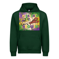Forest Green i'm catchin' if you're throwin Urban Hoodie - MaliasSmallBusiness