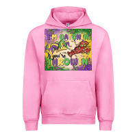 Fuchsia Pink i'm catchin' if you're throwin Urban Hoodie - MaliasSmallBusiness