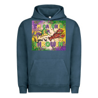Pigment Midnight Navy i'm catchin' if you're throwin Urban Hoodie - MaliasSmallBusiness