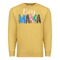 Antique Gold boy mama  black Premium Sweatshirt - JahusDesignShop