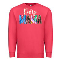 Cardinal boy mama  black Premium Sweatshirt - JahusDesignShop