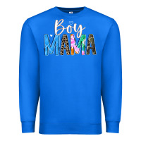 True Royal boy mama  black Premium Sweatshirt - JahusDesignShop