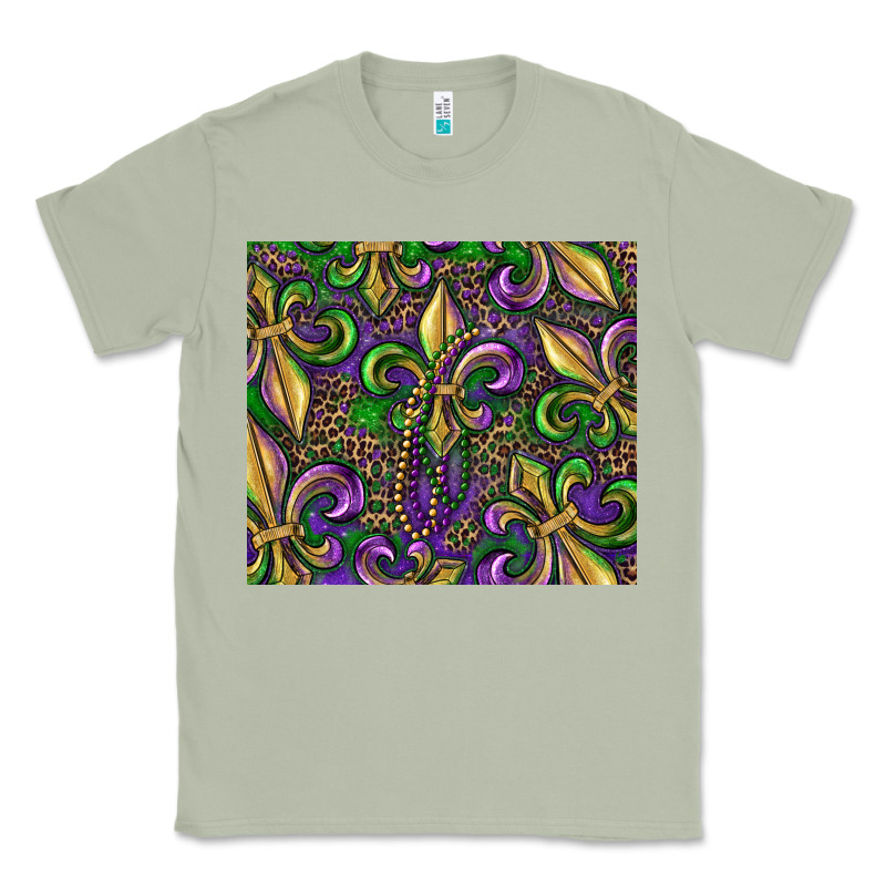 Mardi Gras Fleur De Lis Classic Tee by RanaPortraitStore | Teevron