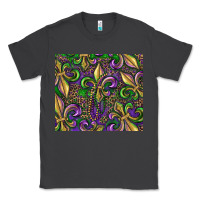 Smoke mardi gras fleur de lis Classic Tee - RanaPortraitStore
