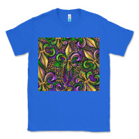 True Royal mardi gras fleur de lis Classic Tee - RanaPortraitStore