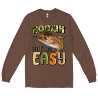 Chestnut hookin' ain't easy Long Sleeve Tee - MaliasSmallBusiness