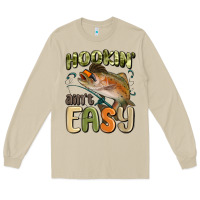 Mushroom hookin' ain't easy Long Sleeve Tee - MaliasSmallBusiness