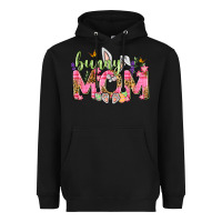 Black Bunny Mom Easter Day Heavyweight Hoodie - Neo Western
