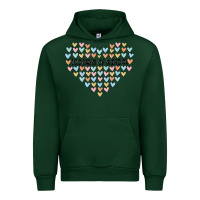 Forest Green 100 days of school Urban Hoodie - MaliasSmallBusiness