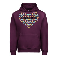 Mauve Wine 100 days of school Urban Hoodie - MaliasSmallBusiness
