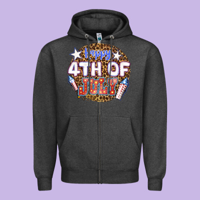 Zipper Hoodie happy 4th of july billie wilder