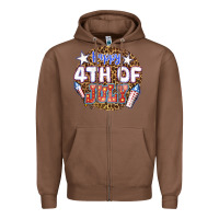 Chestnut happy 4th of july billie wilder Zipper Hoodie - texasbilliewilder