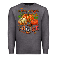 Charcoal Heather in every season i will praise him Premium Sweatshirt - AdoDesignShop