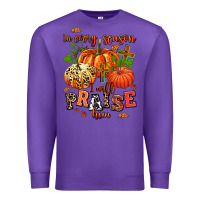 Purple in every season i will praise him Premium Sweatshirt - AdoDesignShop