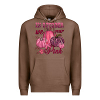 Chestnut In october we wear pink Premium Hoodie - NancyCooperArtShop
