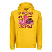 Lemon In october we wear pink Premium Hoodie - NancyCooperArtShop