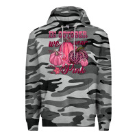 Slate Camo In october we wear pink Premium Hoodie - NancyCooperArtShop