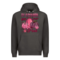 Smoke In october we wear pink Premium Hoodie - NancyCooperArtShop