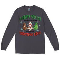 Smoke farm fresh christmas trees Long Sleeve Tee - MaliasSmallBusiness