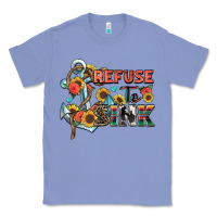 Colony Blue refuse to sink Classic Tee - Zillion Design Studio