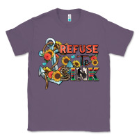 Lavender refuse to sink Classic Tee - Zillion Design Studio