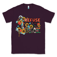 Plum refuse to sink Classic Tee - Zillion Design Studio