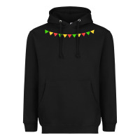 Black mexican flags Heavyweight Hoodie - FaDigitalArtStudio