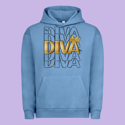 Diva Urban Hoodie Designed By Maliassmallbusiness