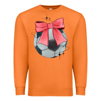 Carrot coquette soccer bow Premium Sweatshirt - JahusDesignShop