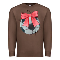 Chestnut coquette soccer bow Premium Sweatshirt - JahusDesignShop