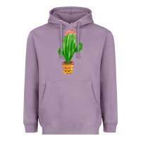Lavender mexican cactus Heavyweight Hoodie - FaDigitalArtStudio