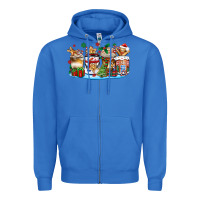 True Royal christmas cookie coffee cups Zipper Hoodie - Zillion Design Studio