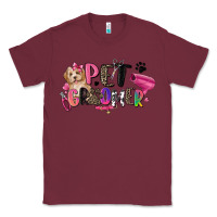 Burgundy pet groomer Classic Tee - Zillion Design Studio