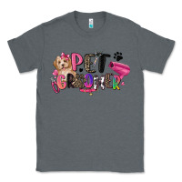 Charcoal Heather pet groomer Classic Tee - Zillion Design Studio