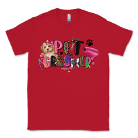 Red pet groomer Classic Tee - Zillion Design Studio
