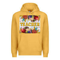 Mustard Teacher Equipment Premium Hoodie - LillyAllenDesigns