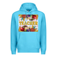 Ocean Blue Teacher Equipment Premium Hoodie - LillyAllenDesigns