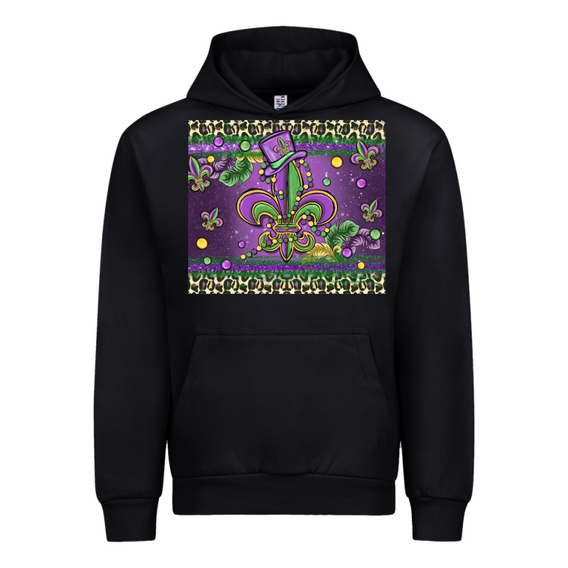 Mardi Gras Fleur De Lis Urban Hoodie by MaliasSmallBusiness | Teevron