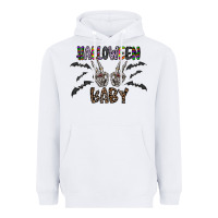 White halloween baby Heavyweight Hoodie - CowhideDigitalArt