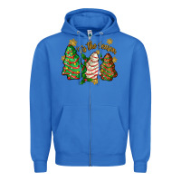 True Royal tis the season christmas cake Zipper Hoodie - Zillion Design Studio