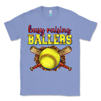 Colony Blue busy raising ballers softball Classic Tee - texasbilliewilder